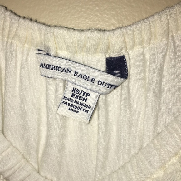 American Eagle brand- Cream off the shoulder top! - Picture 2 of 3